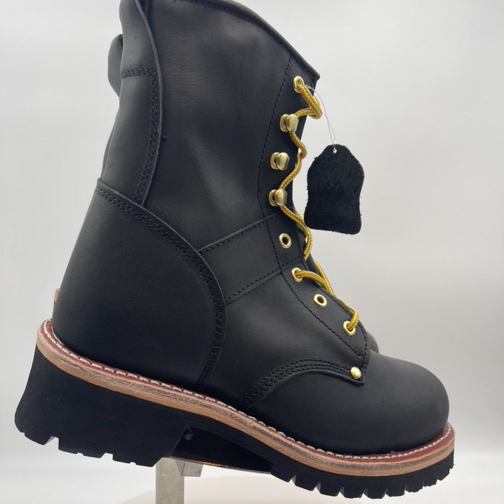 Logger/ Riding Leather Upper Men's Boots NWT Sizes Available - Picture 9 of 11